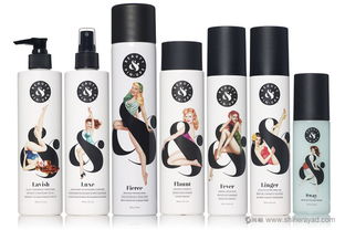 復(fù)古女郎 美發(fā)及化妝品品牌包裝設(shè)計與魅力綻放